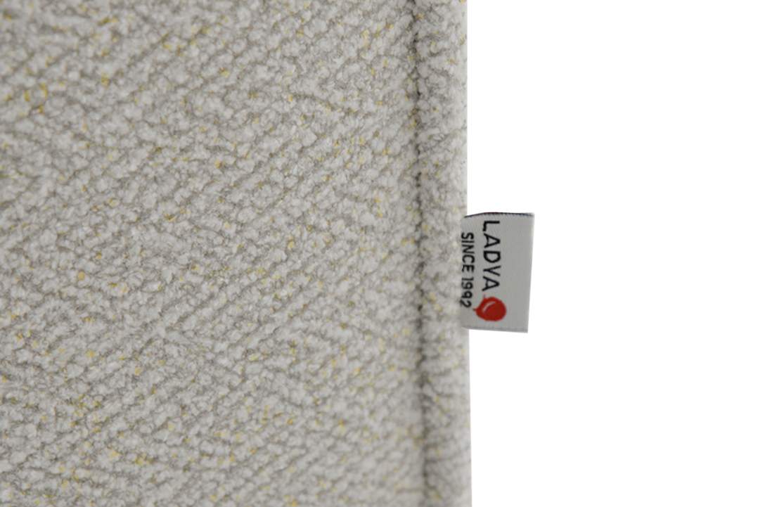 Прямой диван Тельда айвори велюр