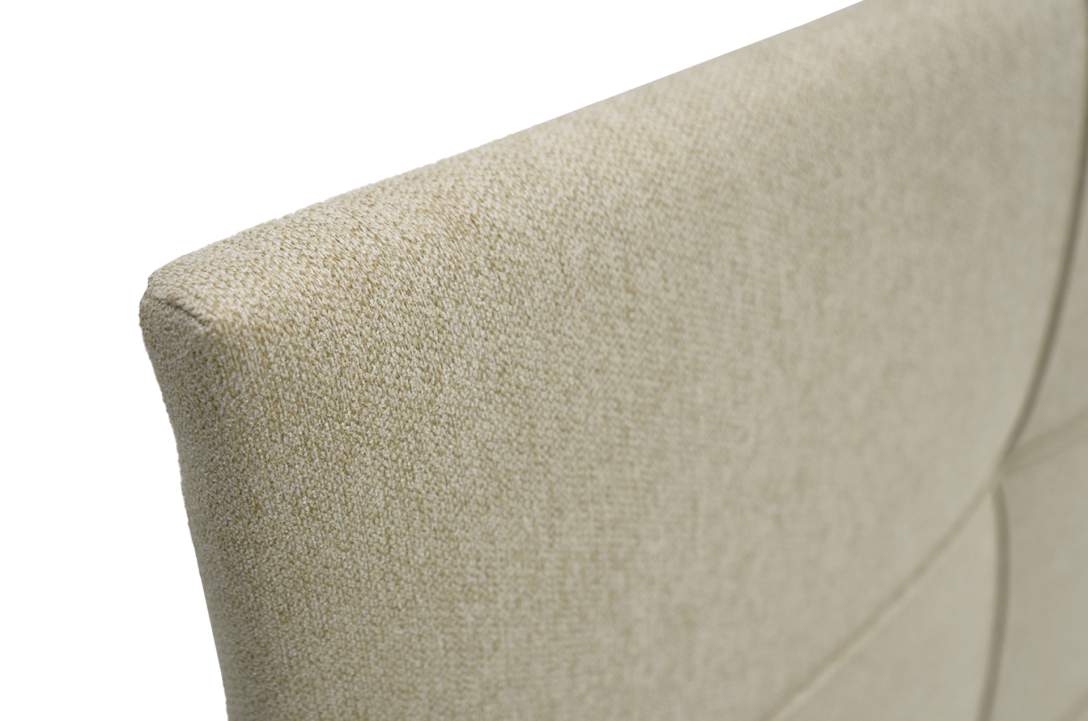 Двуспальная кровать Борба 180 кремовый шенилл