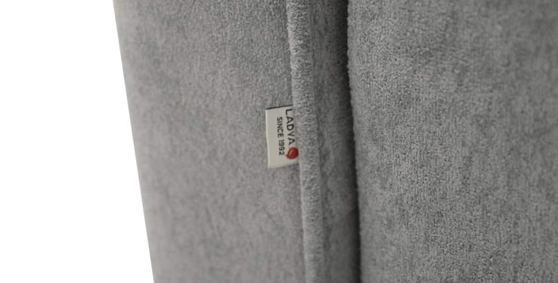 Прямой диван Авилла Антрацитовый велюр