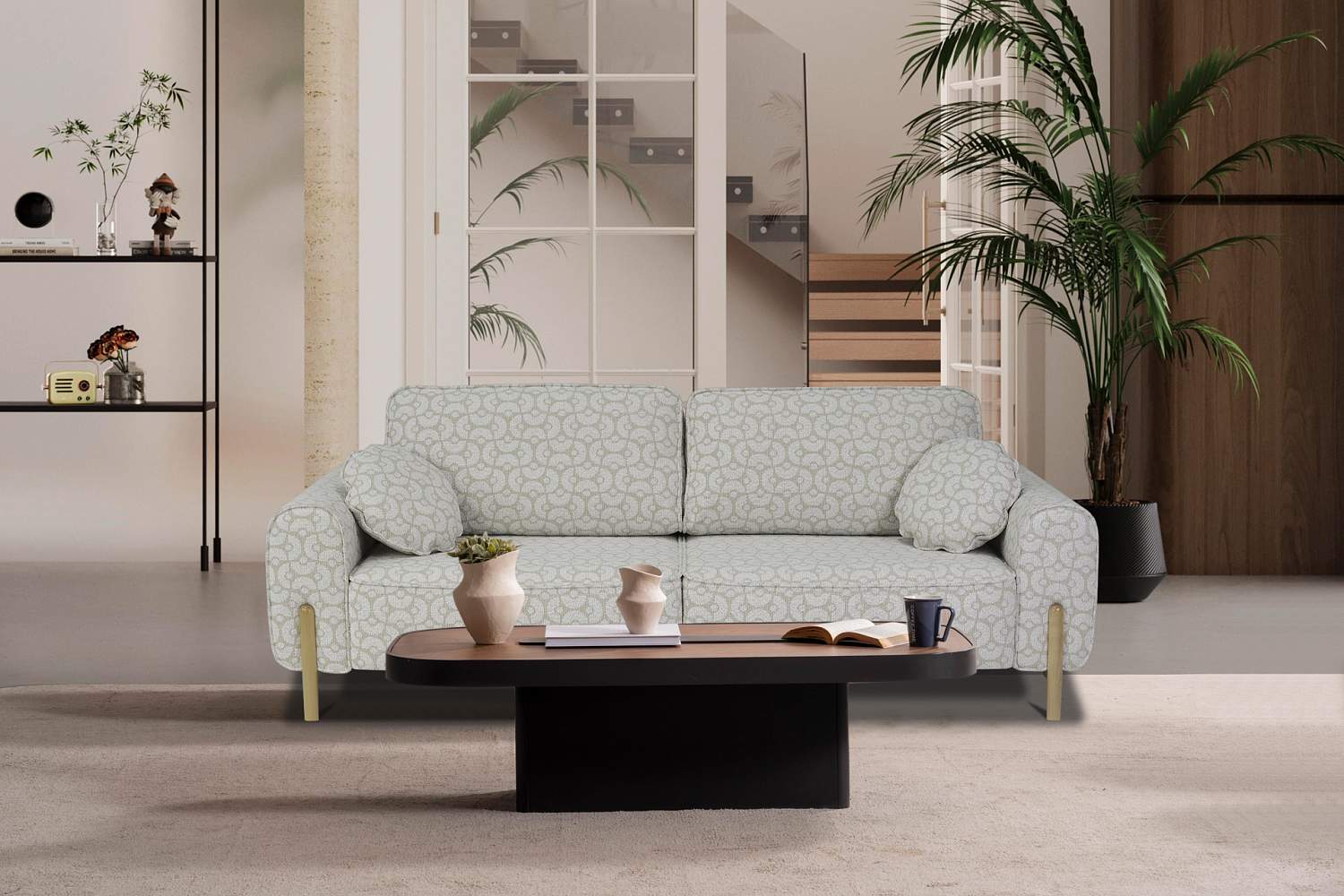 Прямой диван Тельда