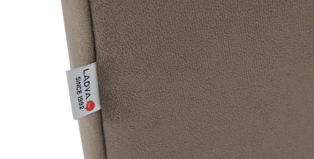 Кресло Эмма Коричневый велюр