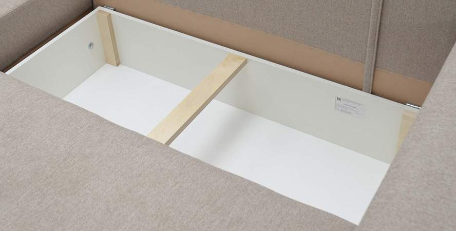 Угловой диван левый Майами Бежевый шенилл 