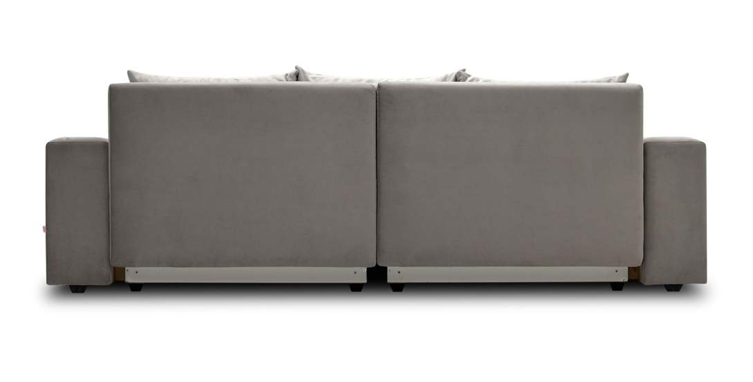 Прямой диван Майами Бежевый велюр 