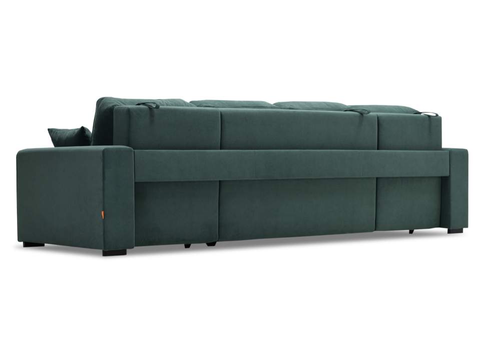 Диван трансформер Астон MAX изумрудный велюр