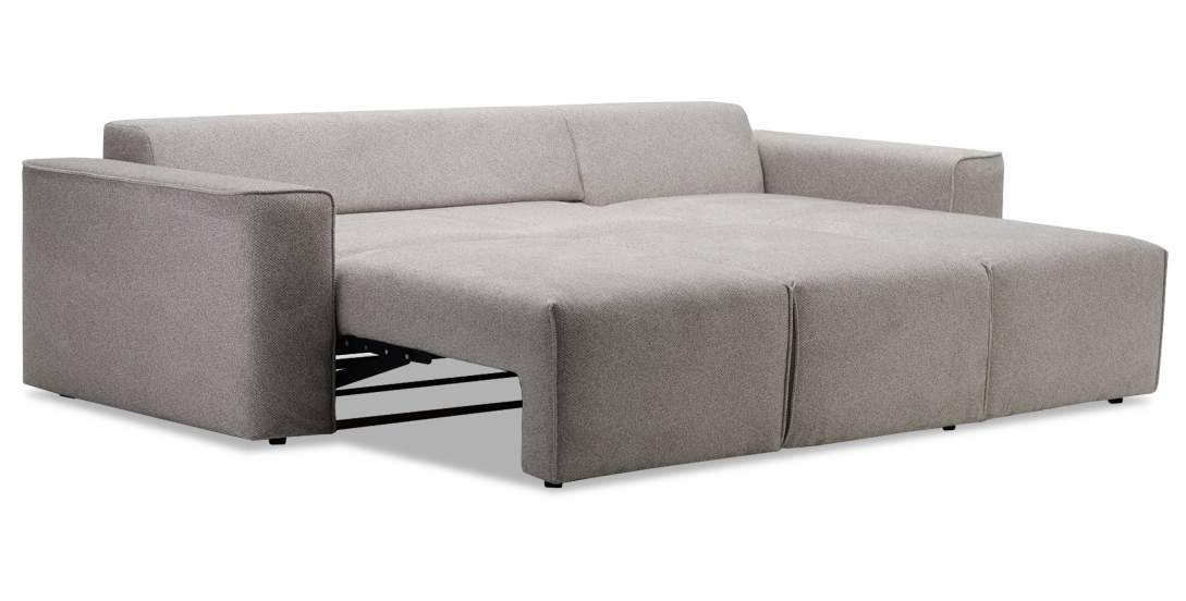 Угловой диван Матье Грейж велюр 