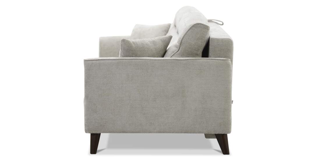 Прямой диван Авилла Жемчужный шенилл