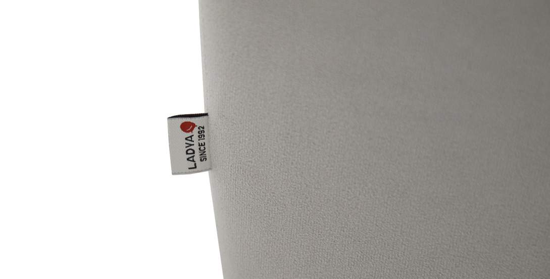 Угловой диван Тьерри Серебристый велюр 