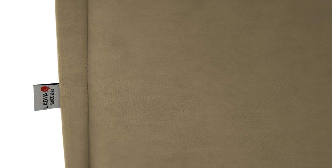 Прямой диван Фабио Бежевый велюр