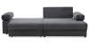 Угловой диван правый Тайлин Графитовый велюр Уцененный