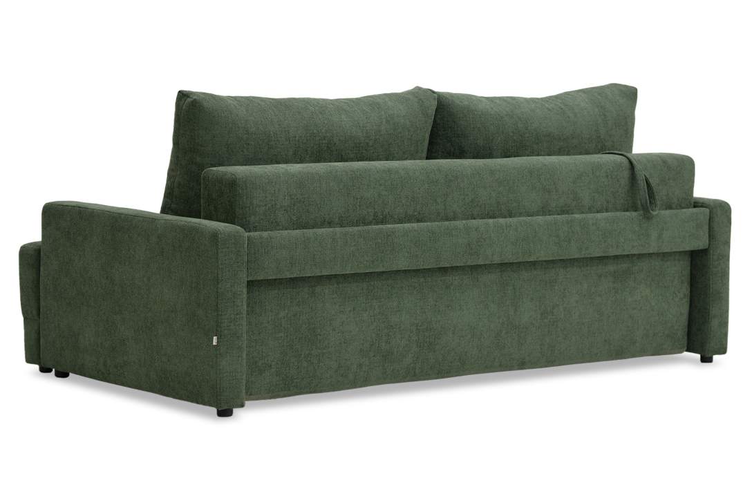 Прямой диван Клиф изумрудный шенилл