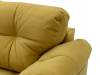 Прямой диван Вестон горчичный велюр