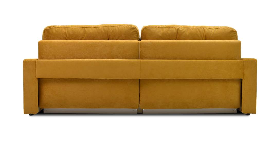 Прямой диван Сити темно-синий шенилл