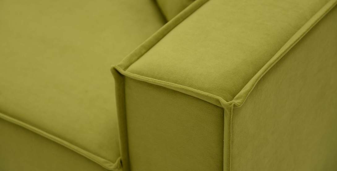 Авиньон мини салатовый велюр