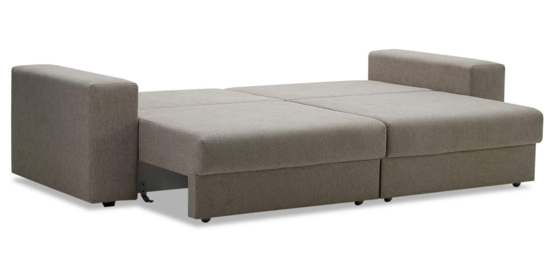 Прямой диван Майами Бежевый шенилл