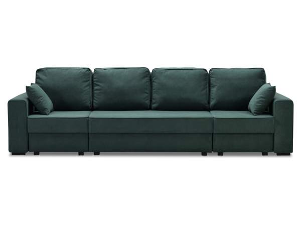 Диван-трансформер Астон MAX изумрудный велюр Уцененный