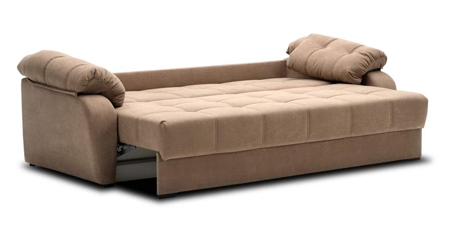 Прямой диван Вестон лиловая замша Уцененный