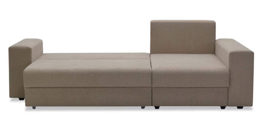 Угловой диван правый Майами Бежевый шенилл 