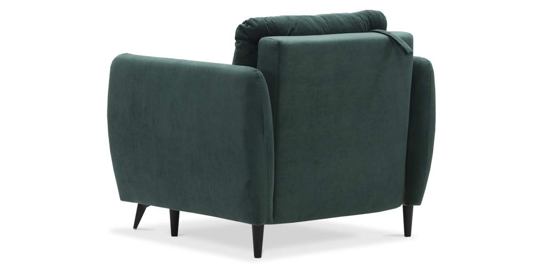 Раскладное кресло Тиволи изумрудный велюр 