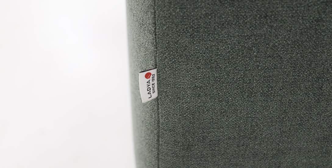 Прямой диван Энгри Темно-зеленый букле