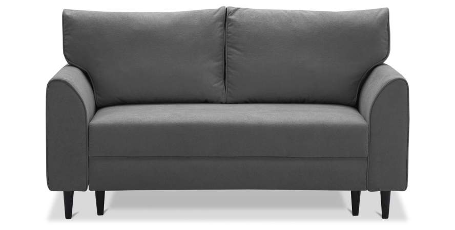 Прямой мини диван Касита 140 серый букле Уцененный