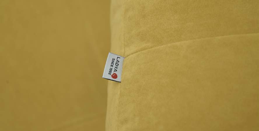 Прямой диван Морма Оливковый велюр Уцененный