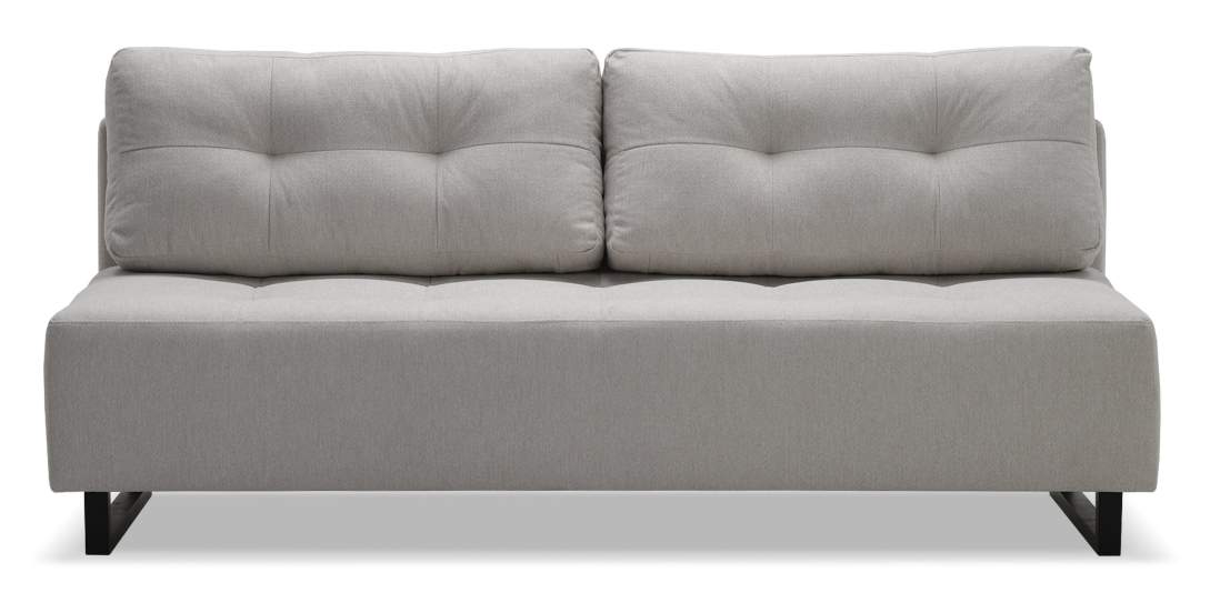 Прямой диван Морма Светло-бежевый велюр