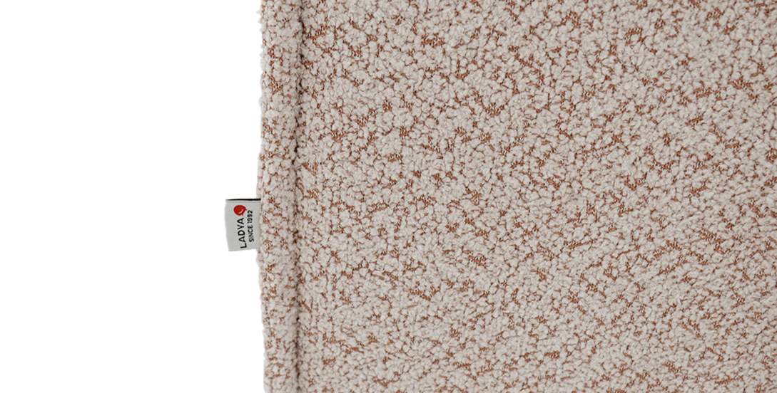 Прямой диван Фабио Нюдовый букле