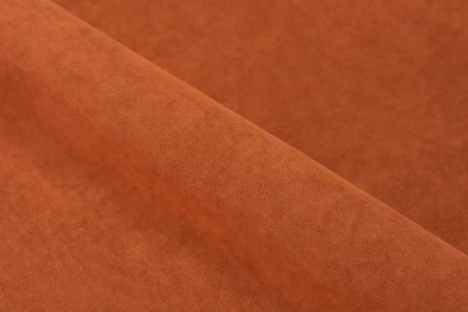 Прямой диван Морма оранжевый велюр Уцененный