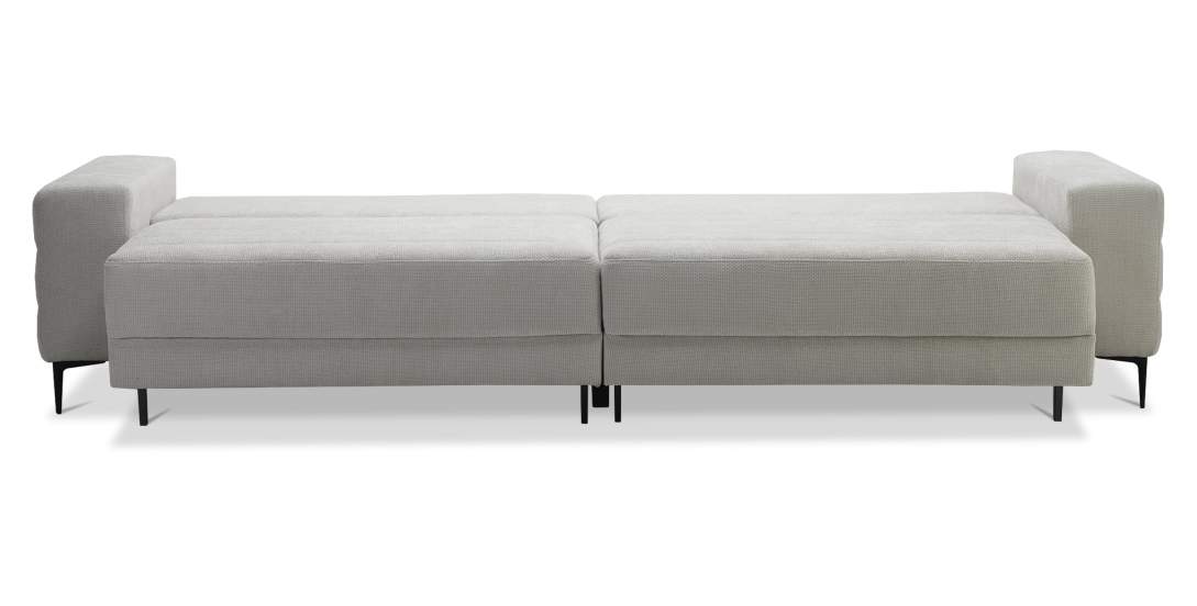 Прямой диван Белес Жемчужный  шенилл