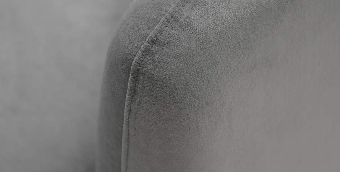 Раскладное кресло Тиволи серый велюр 