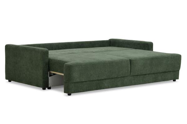 Прямой диван Клиф изумрудный шенилл