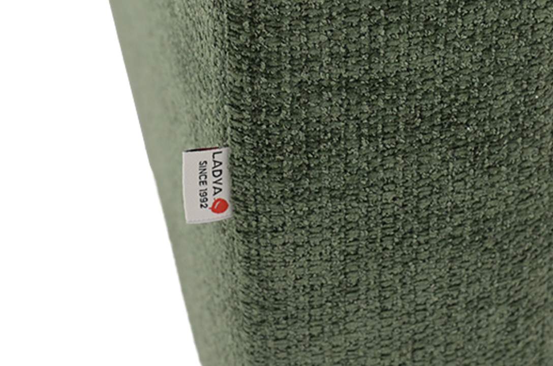 Прямой диван Клиф изумрудный шенилл