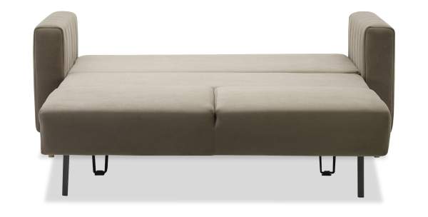 Прямой мини диван Эмма 140 Светло-коричневый велюр Прямой мини диван Эмма 140 Светло-коричневый велюр